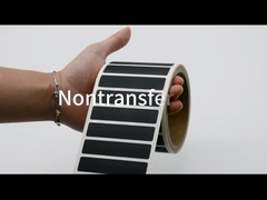 25mmx10mm High Temperature Adhesive Labels 1mil White Matte Polyimide Material