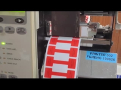 Customized waterproof strong adhesive uv high quality flag cable label