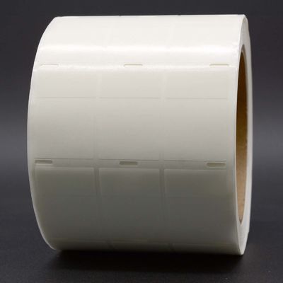 25.4*38.1-12.5mm,2mil White Matte Translucent Water Resistant Vinyl Cable Label