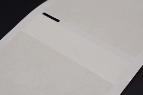 15x100-15mm 1mil White Gloss Transparent Water Resistant Polyester Cable Label
