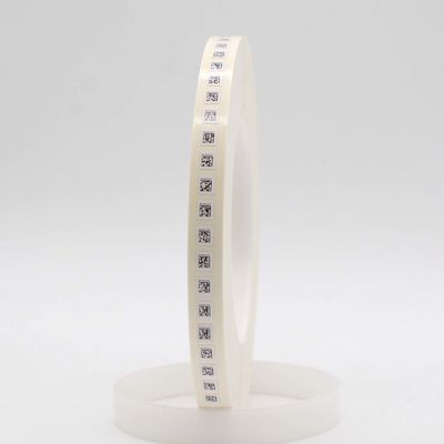 5mmx6mm 1mil  Matte White Thermal Transfer Labels Polyimide Label