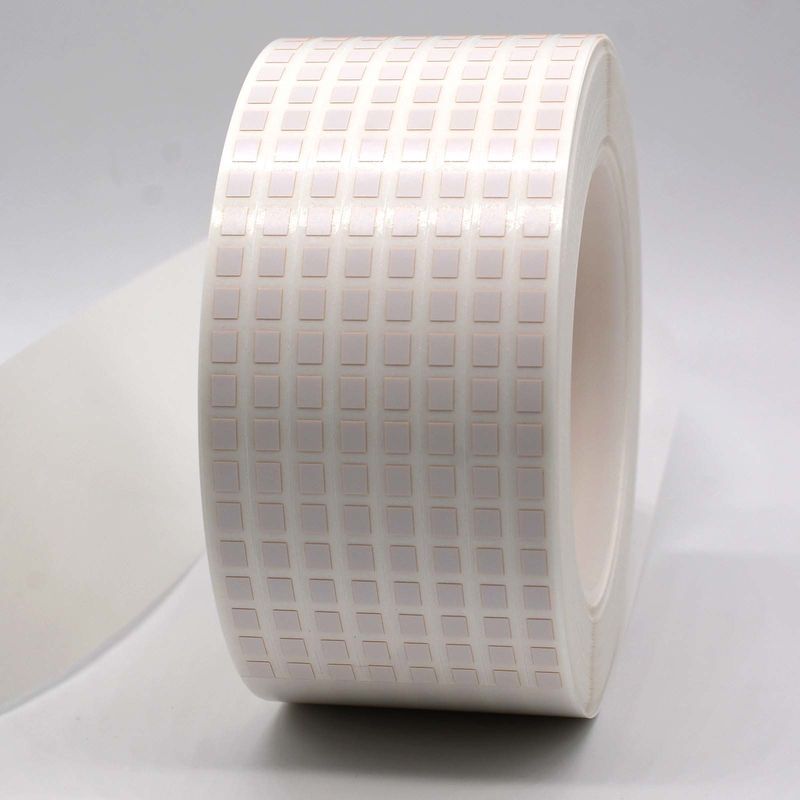 4mmx5mm Permanent Adhesive Label 1mil White Matte High Temperature