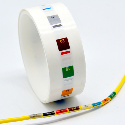 Custom Waterproof Cable Labels - Industrial Grade Strong Adhesive